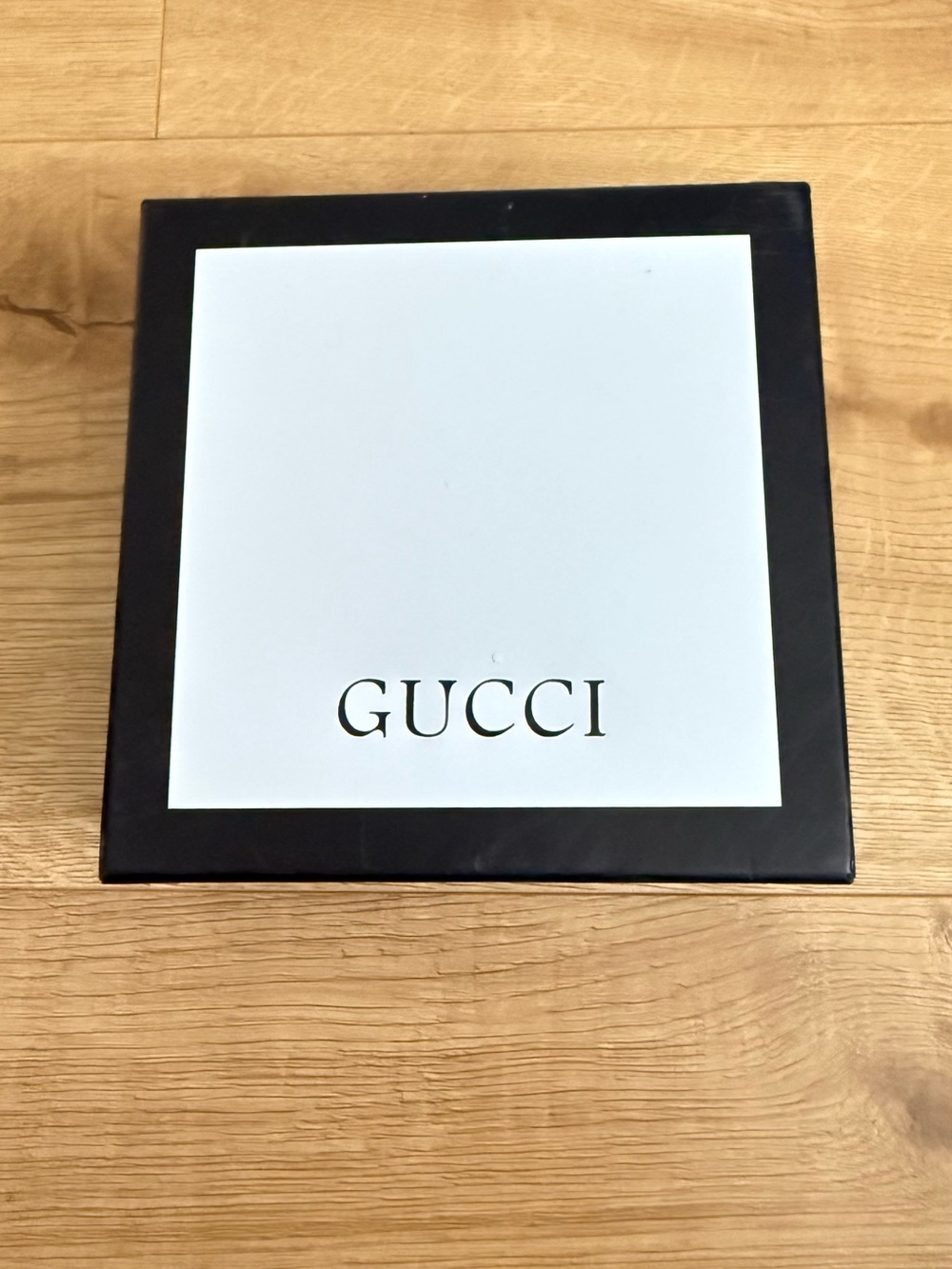 NEW Gucci Black Leather Belt with Silver Double G Buckle - Picture 2 of 5
